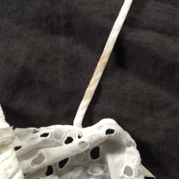 Miss Selfridge broiderie bardot beach top - Picture 5 of 5